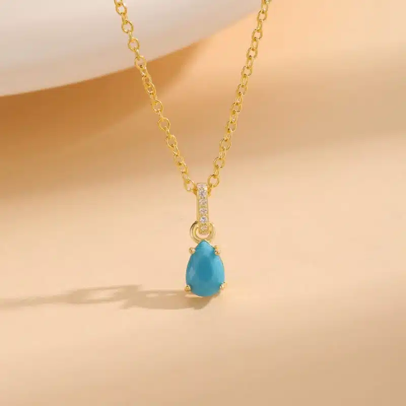 amazonite necklace with chakra, zodiac, and healing energy properties 1