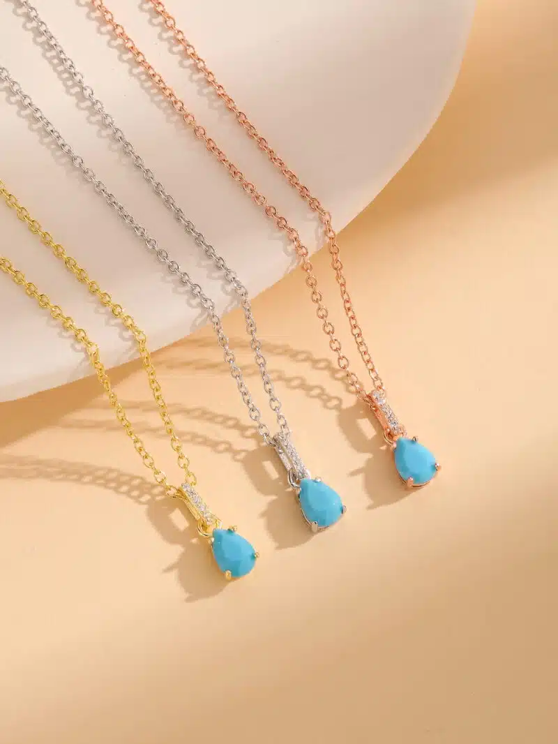 amazonite necklace with chakra, zodiac, and healing energy properties 2