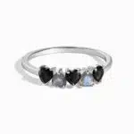 black obsidian labradorite ring 925 sterling silver crush on you 7